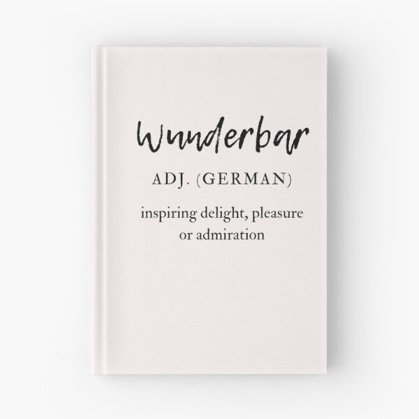 Item preview, Wunderbar Wonderful German Deutsch Dictionary Definition designed and sold by Time4German.