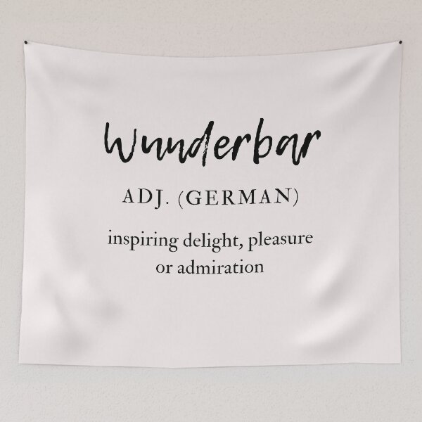 Item preview, Wunderbar Wonderful German Deutsch Dictionary Definition designed and sold by Time4German.