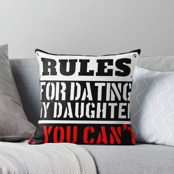 Item preview, Rules For Dating My Daughter graphic You Can't Dad Tee designed and sold by Lisbob.