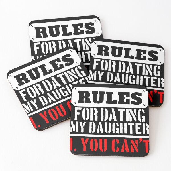 Item preview, Rules For Dating My Daughter graphic You Can't Dad Tee designed and sold by Lisbob.