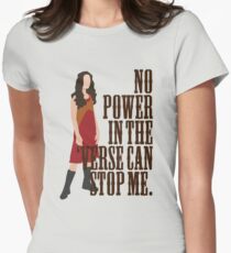 River Tam - No Power In The 'Verse Can Stop Me Women's Fitted T-Shirt
