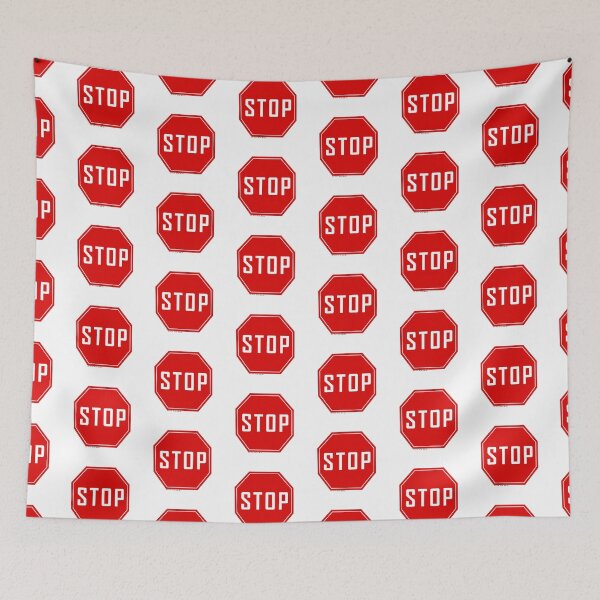 Item preview, Stop sign designed and sold by dominiccivilart.
