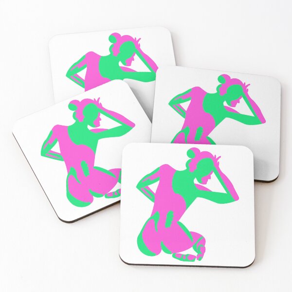 Item preview, Pink and green woman designed and sold by aanais.