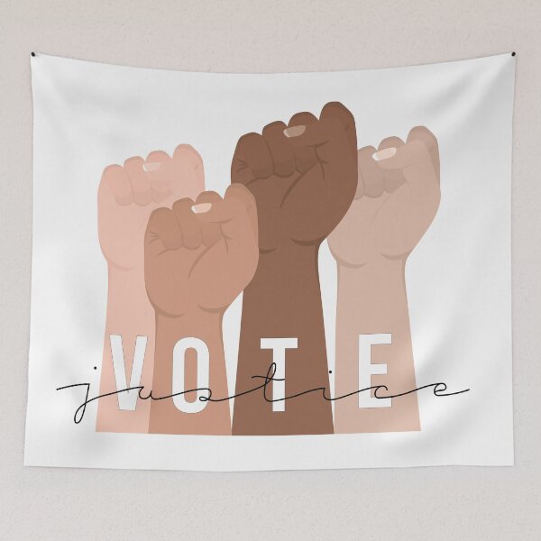 Item preview, vote justice  designed and sold by Suhy.