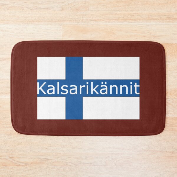 Item preview, Finland Kalsarikännit flag designed and sold by DerNerd.