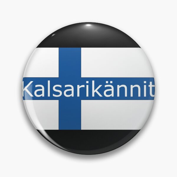 Item preview, Finland Kalsarikännit flag designed and sold by DerNerd.