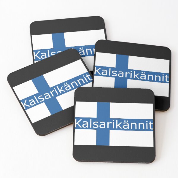 Item preview, Finland Kalsarikännit flag designed and sold by DerNerd.