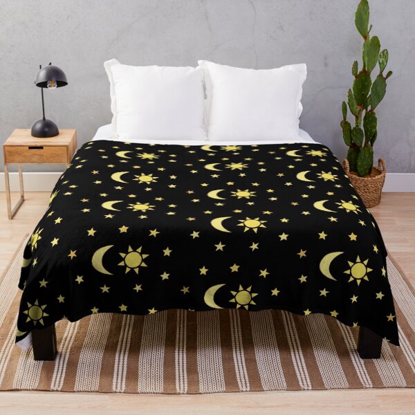 Item preview, Yellow Sun Moon and Stars designed and sold by polishalpaca.