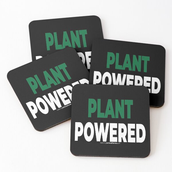 Item preview, plant powered - vegan activist graphics (106) designed and sold by blindfoldsoff.