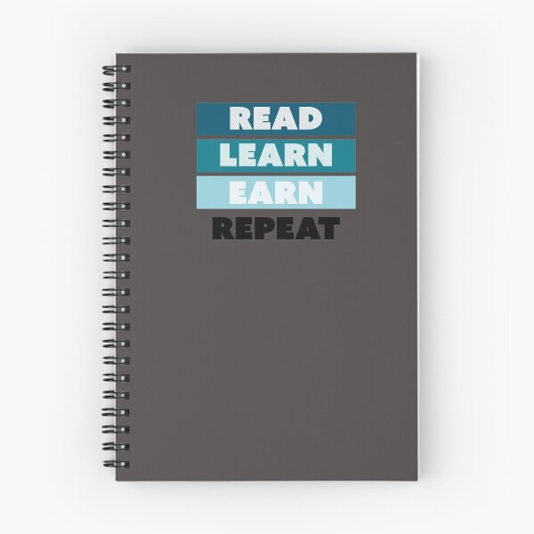 Item preview, Read Learn Earn Repeat designed and sold by Kajusmcr.