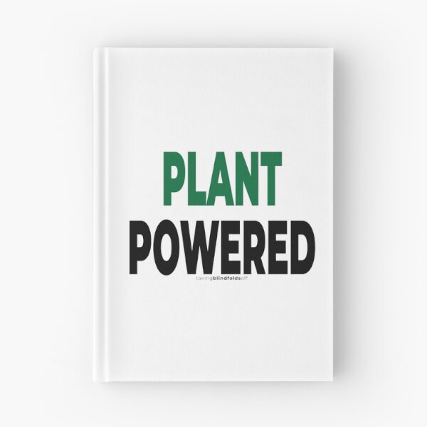 Item preview, plant powered - vegan activist graphics (106 v2) designed and sold by blindfoldsoff.