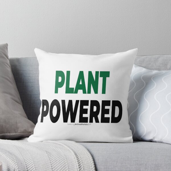 Item preview, plant powered - vegan activist graphics (106 v2) designed and sold by blindfoldsoff.