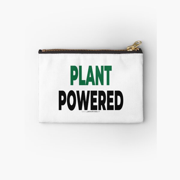 Item preview, plant powered - vegan activist graphics (106 v2) designed and sold by blindfoldsoff.