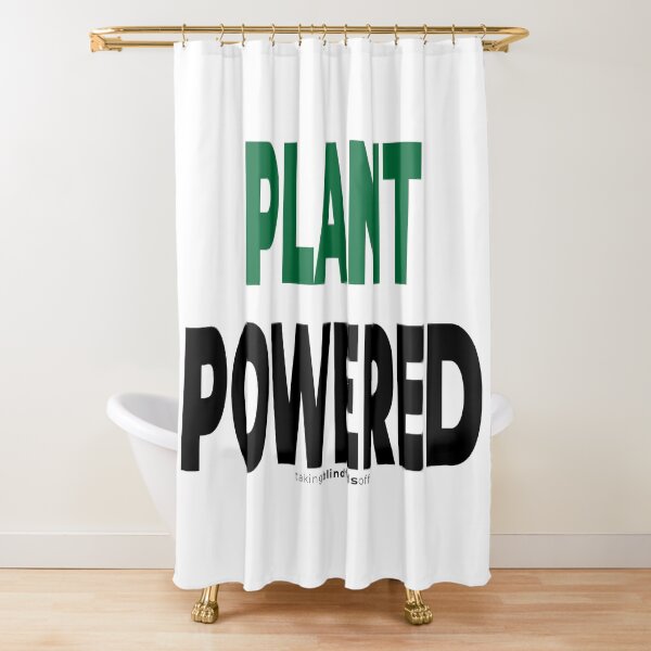 Item preview, plant powered - vegan activist graphics (106 v2) designed and sold by blindfoldsoff.