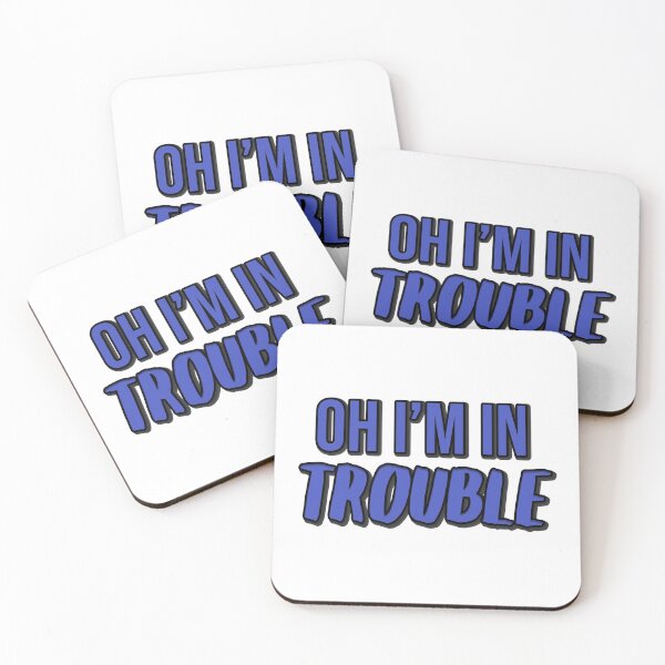 Item preview, KPOP Nu'est The nocturne title song I'm in trouble. Oh I'm in trouble Nu'est inspired design designed and sold by MultiFandomFan.