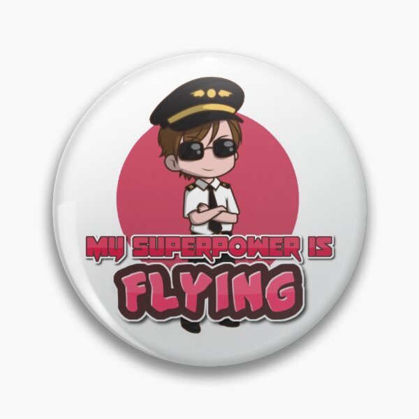 Item preview, Flying_is_my_superpower_pilot_engineer_latest_design designed and sold by PilotFA.