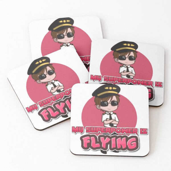 Item preview, Flying_is_my_superpower_pilot_engineer_latest_design designed and sold by PilotFA.