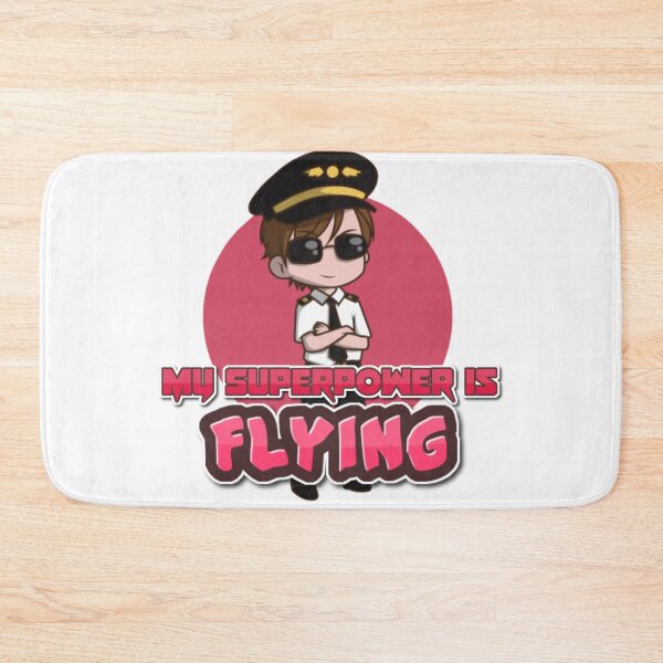 Item preview, Flying_is_my_superpower_pilot_engineer_latest_design designed and sold by PilotFA.