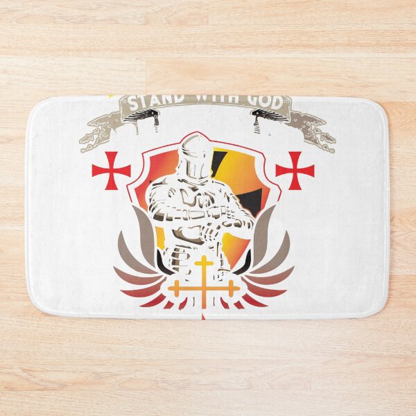 Item preview, Knight Templar Stand With God Christian print designed and sold by Lisbob.