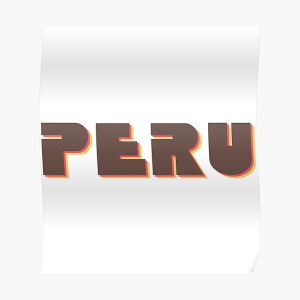 ¡Perú! Póster
