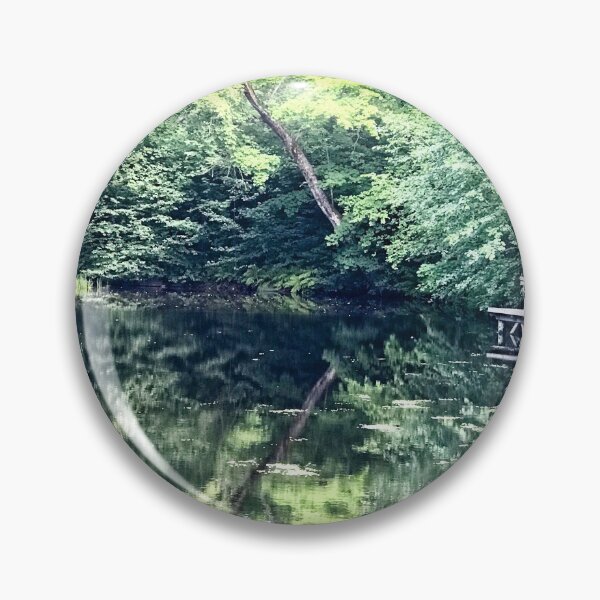 Item preview, Happiness Journal Pier on a Forest Pond designed and sold by HappinessJ.
