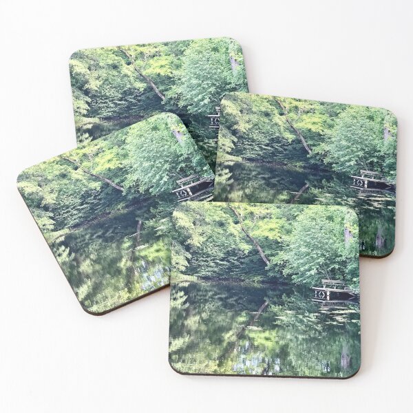 Item preview, Happiness Journal Pier on a Forest Pond designed and sold by HappinessJ.
