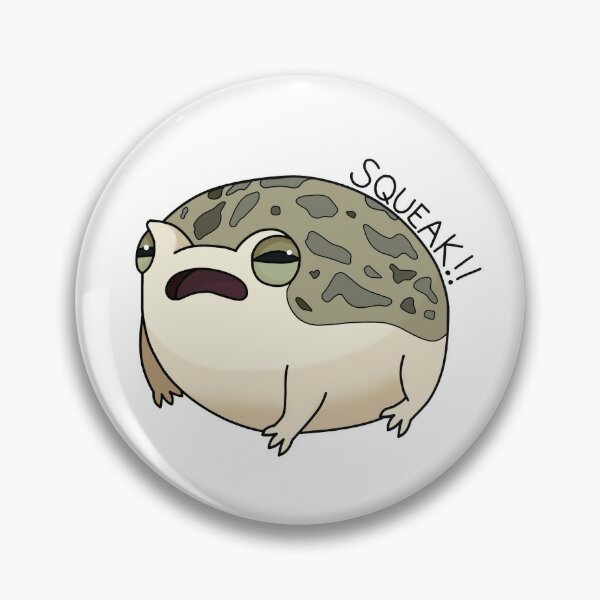 Mad Comics Frog Pin