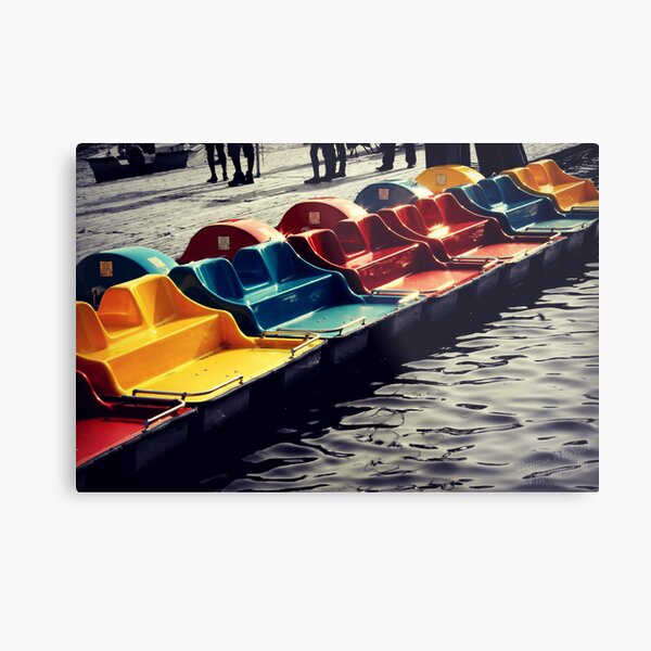 Paddle Boats Metal Print