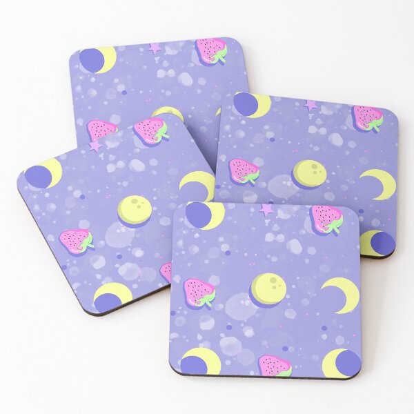 Item preview, Strawberry Moon Pattern  designed and sold by Marina Veliotou.