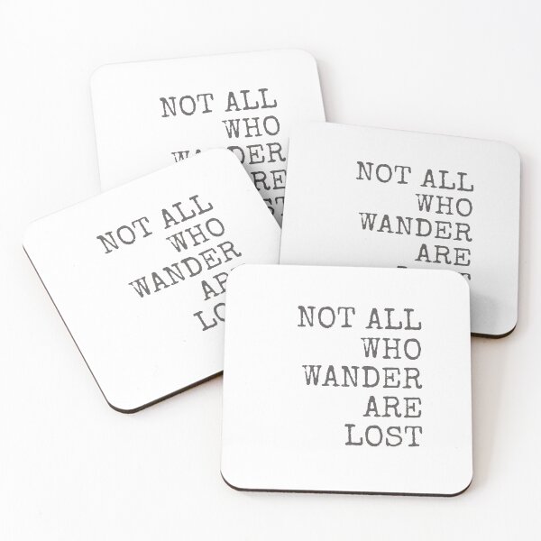Item preview, Not all who wander are lost  designed and sold by Jack-James.
