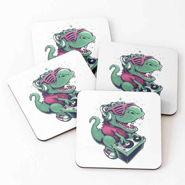 Item preview, DJ Dinosaur designed and sold by Vector Scout Lab.