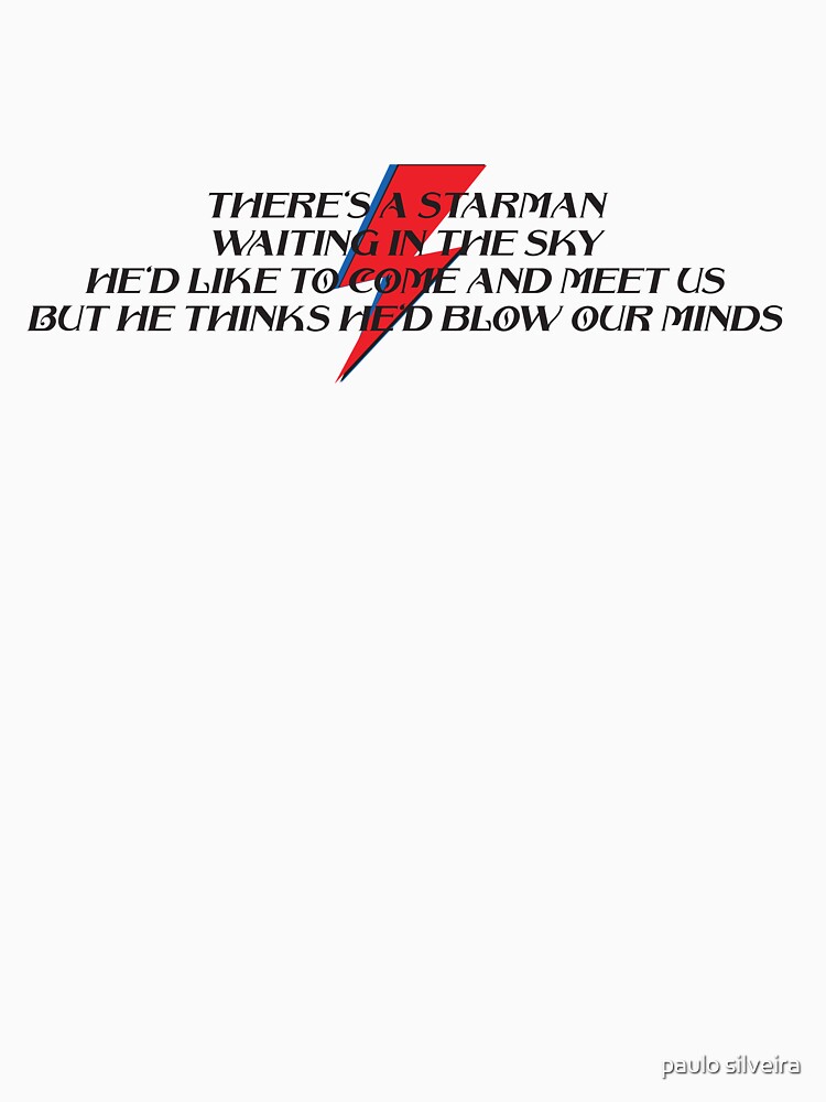 "We can be heroes, music quote" Tshirt for Sale by hypnotzd