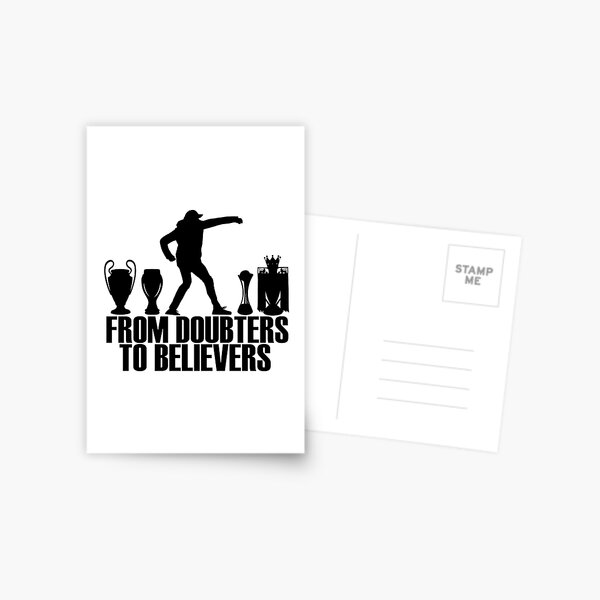 From Doubters To Believers Postcard