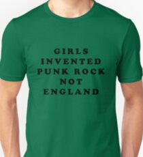KIM GORDON SONIC YOUTH GIRLS INVENTED PUNK ROCK NOT ENGLAND Unisex T-Shirt