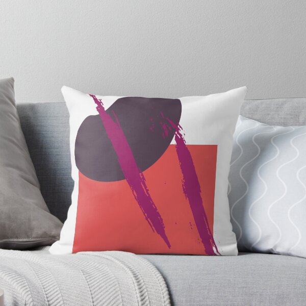 Item preview, Happy Modern Art with geometric shapes designed and sold by thethinframe.