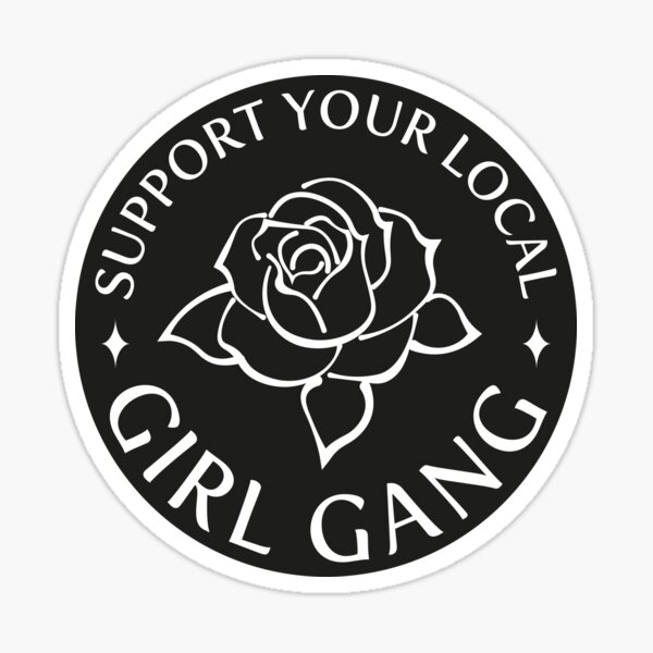 Girl Gang Logo Patch Embroidered Iron on Patch Sew on Badge Applique - Etsy