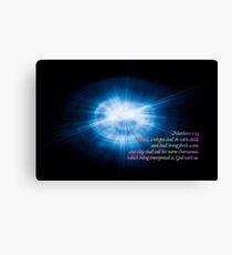 And they shall call his name Emmanual Canvas Print