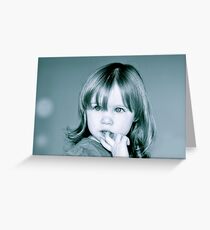 My Little Grandaughter Skye Greeting Card