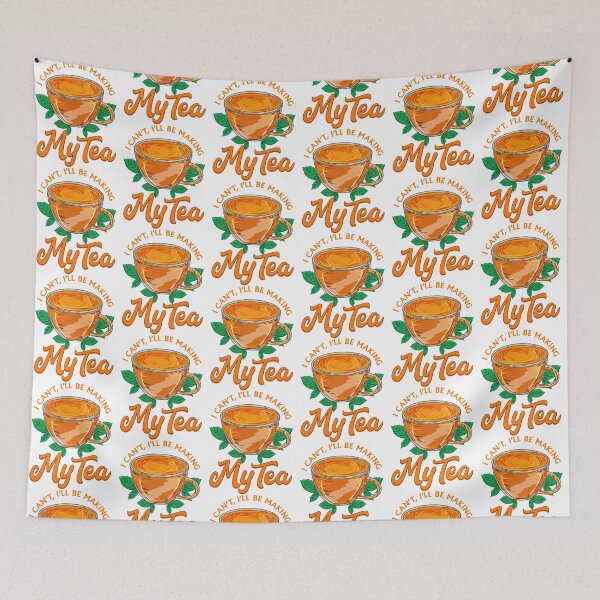Item preview, I Can't, I'll Be Making My Tea designed and sold by BossyBrit.