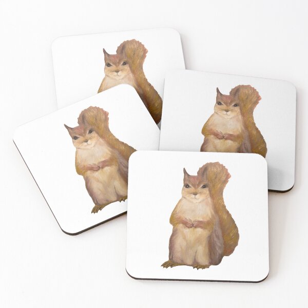 Item preview, Squirrel Painting Tatra Cottage designed and sold by TatraCottage.