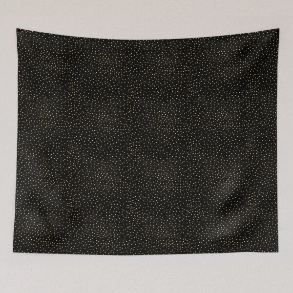 Item preview, Gold Triangle Pattern Black Background Cool Modern Abstract Art designed and sold by BCNDesign.