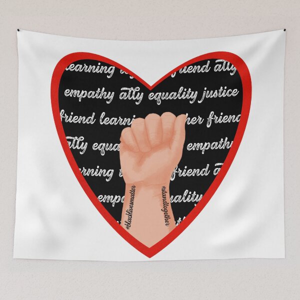 Item preview, Stand Together  - Ally for Black Lives Matter designed and sold by Quick Brown Fox Canada.