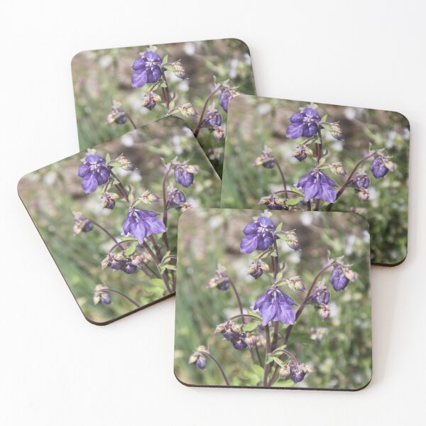 Item preview, Colorful pastel columbine granny's bonnet spring wildflowers	 designed and sold by EstelleRossetti.