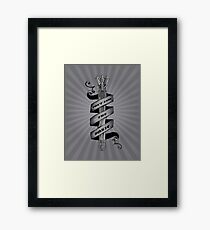 Don't Diss the Sonic Framed Print