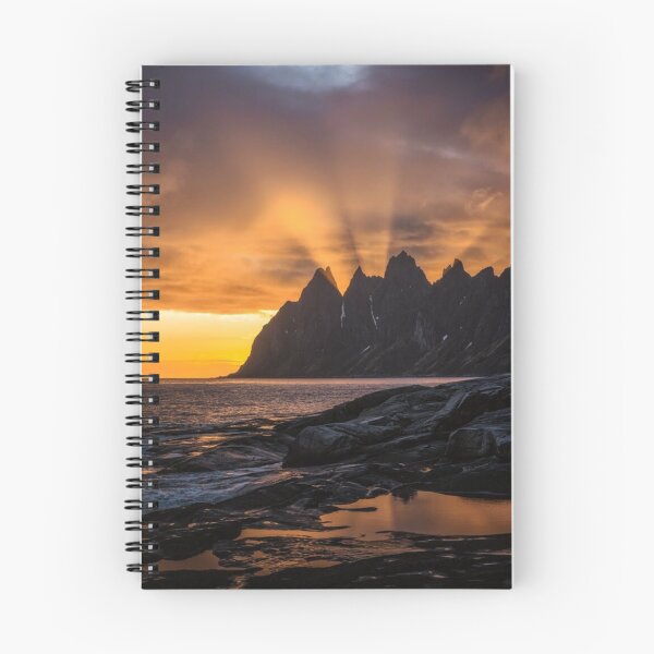 Item preview, Gorgeous Sunset In Senja (Norway) designed and sold by Ghostach.