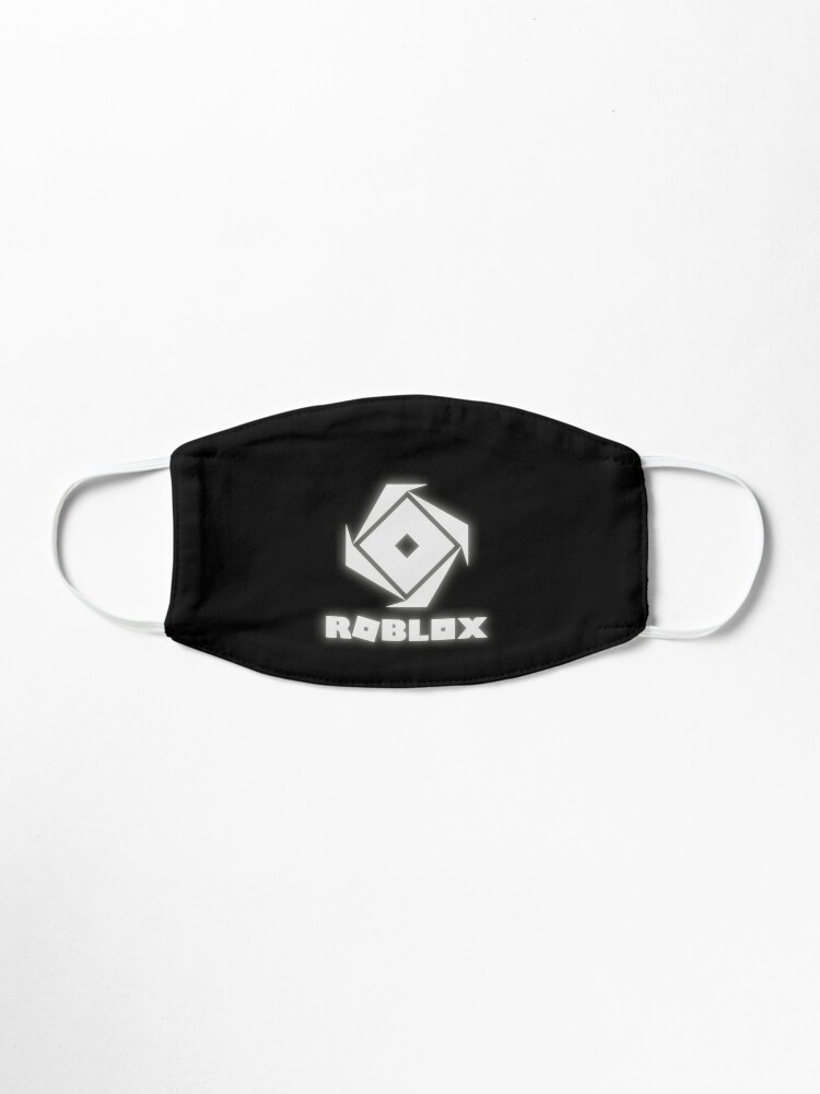 Roblox Logo Mask By Robloxmaster07 Redbubble - why the roblox logo is grey
