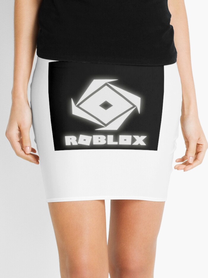 Roblox Logo Mini Skirt By Robloxmaster07 Redbubble - mini roblox logo