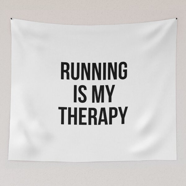 Item preview, Running is my Therapy  designed and sold by jackknite.