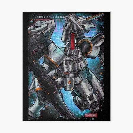 Gundam Wing Tallgeese Ii Art Board Print By Steveg2007 Redbubble