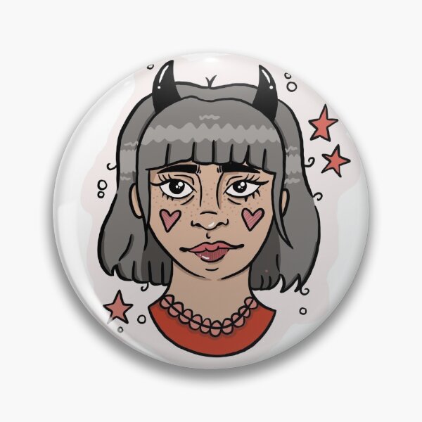 Item preview, devil horn girl  designed and sold by Juvvgal.